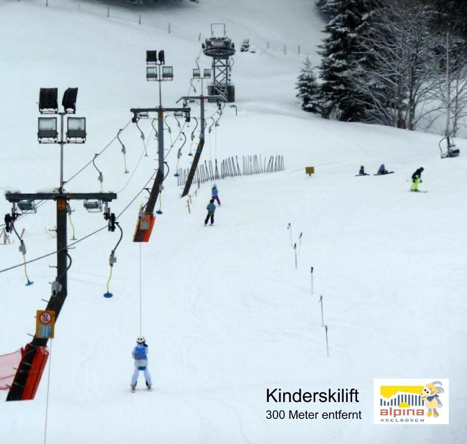 Ferien- Und Familienhotel Alpina Adelboden Exterior foto